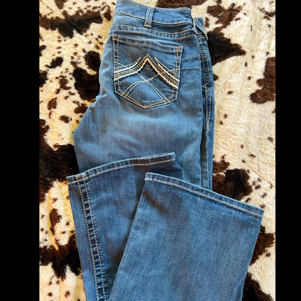 ARIAT R.E.A.L Mid Rise Boot Cut Jeans